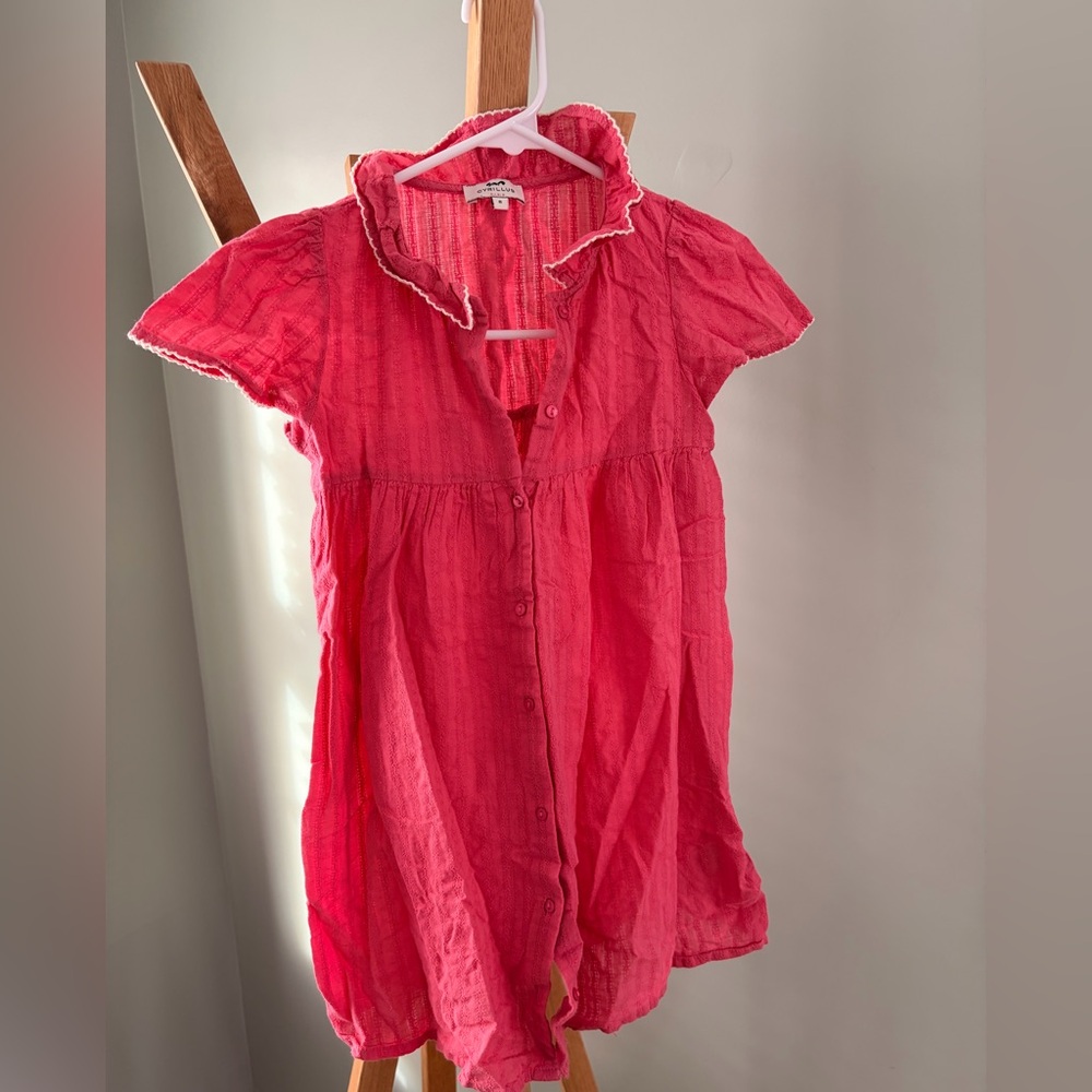 Cyrillus pink summer dress size 8